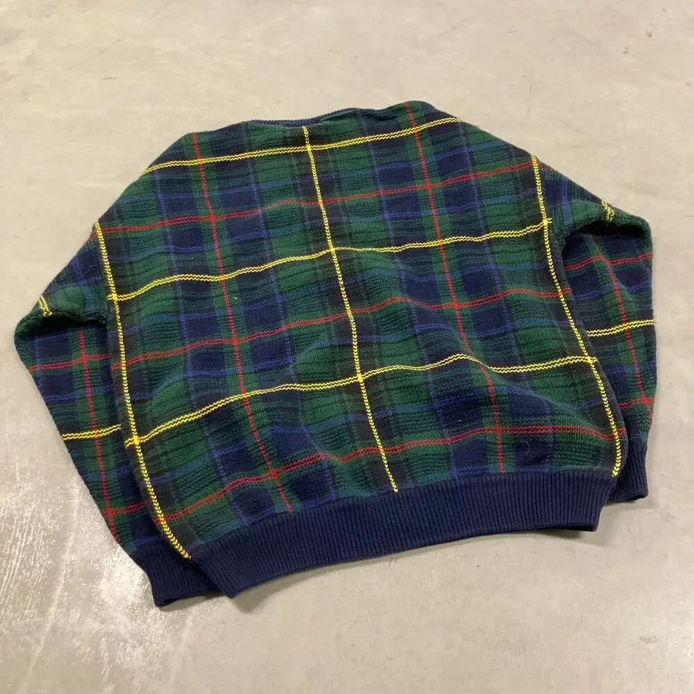 vintage Izod patterned sweater